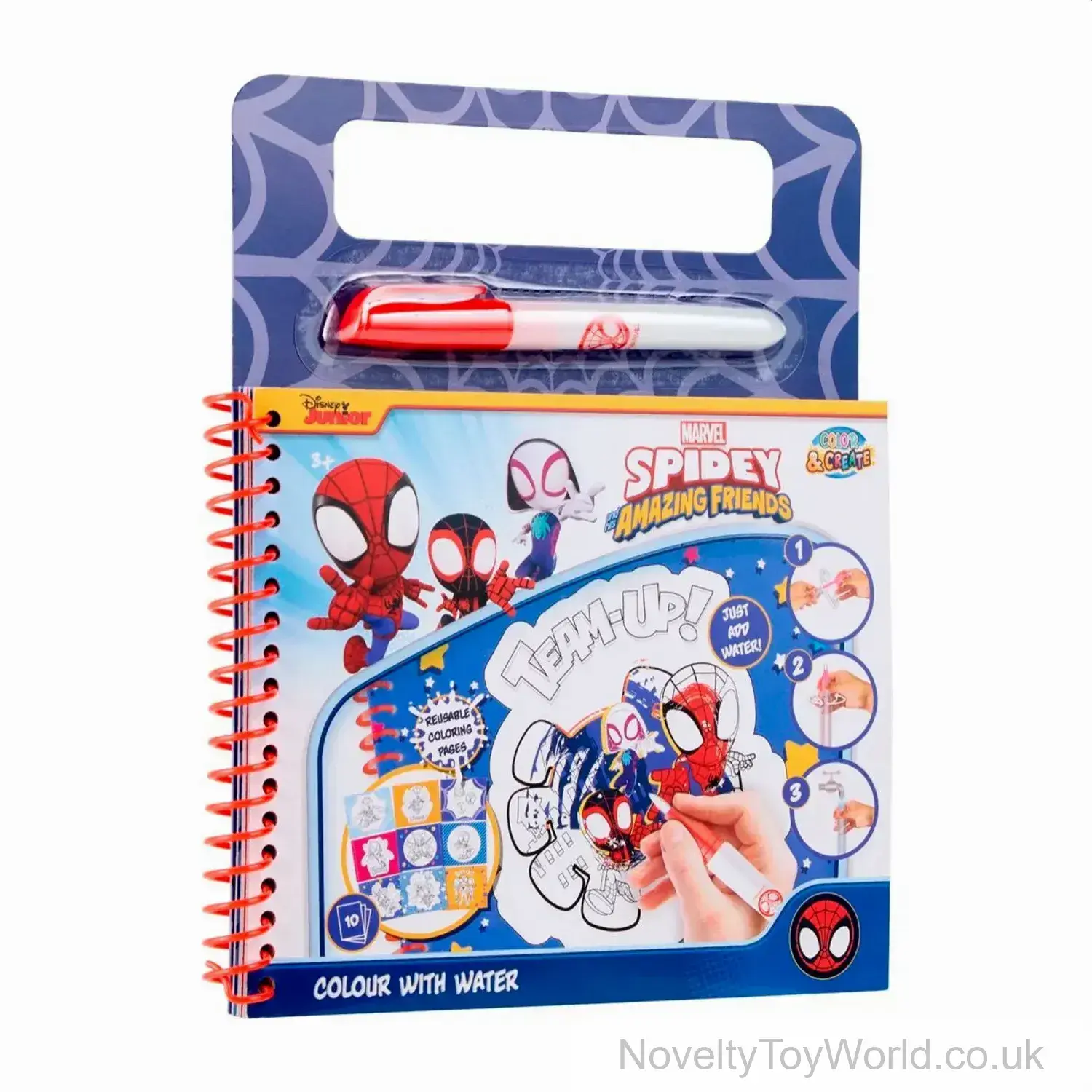 Marvel Spidey & His Amazing Friends Colour With Water Set