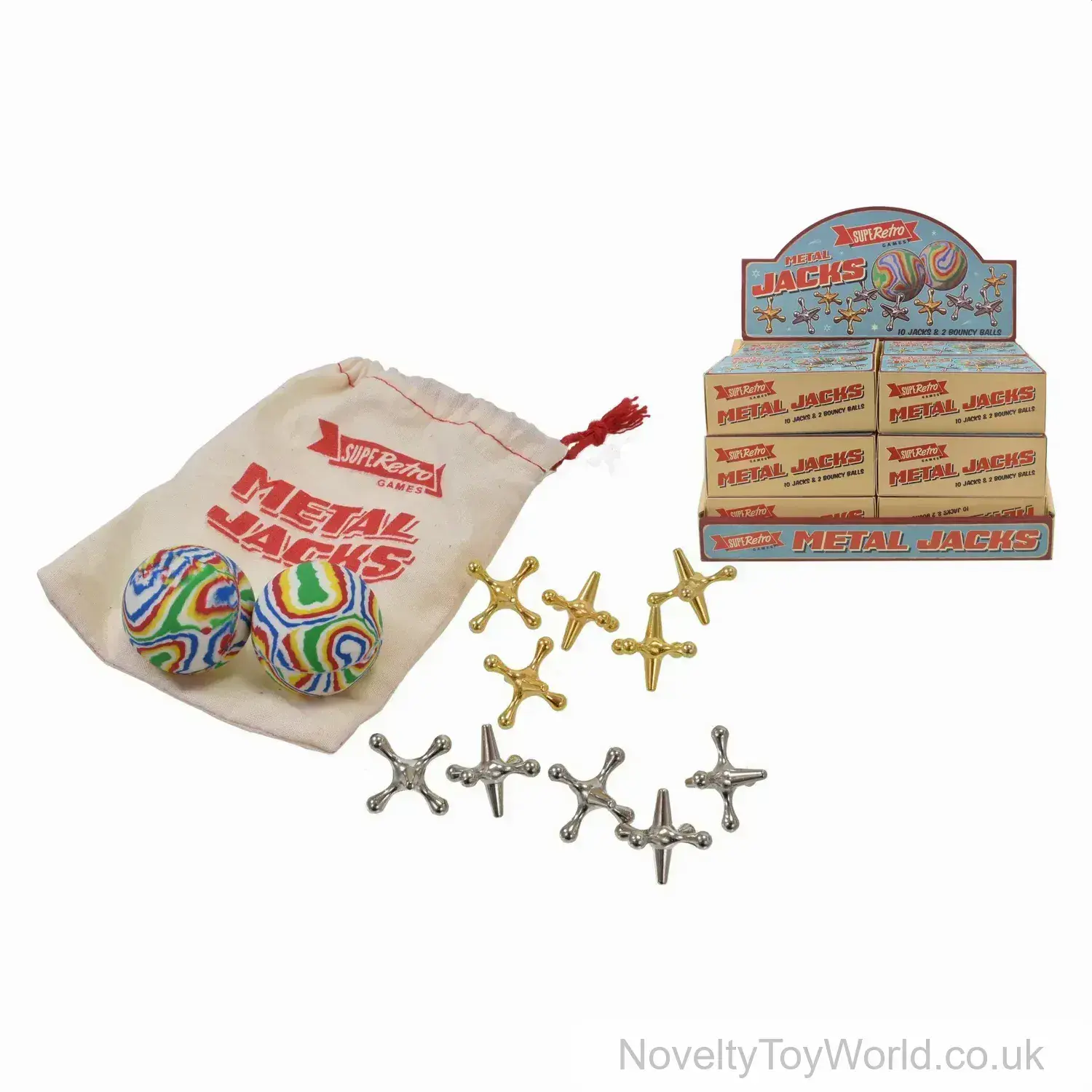 Metal Jacks Game Sets - Jacks & Balls