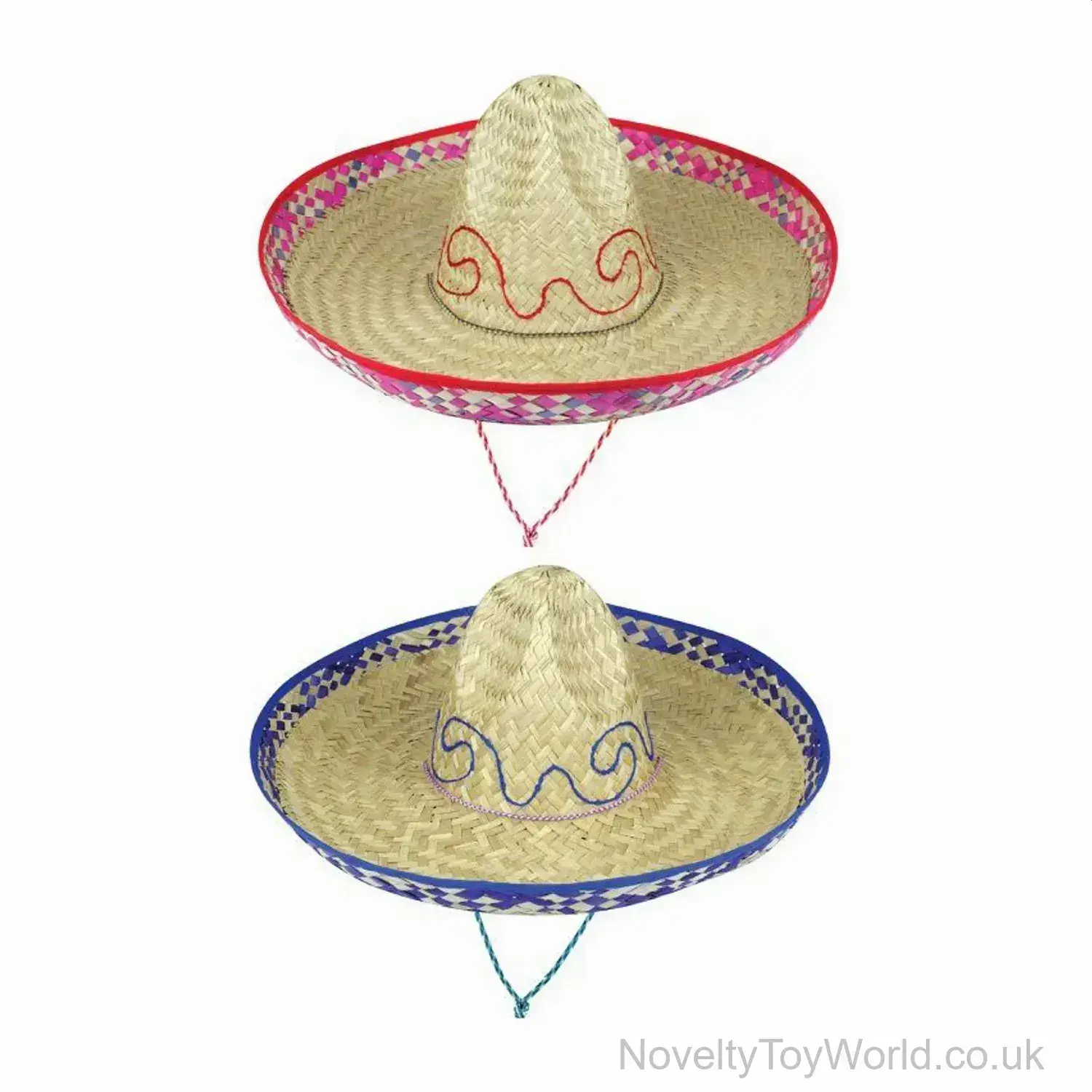 Mexican Sombrero Fancy Dress Hat 2 Assorted - Adult