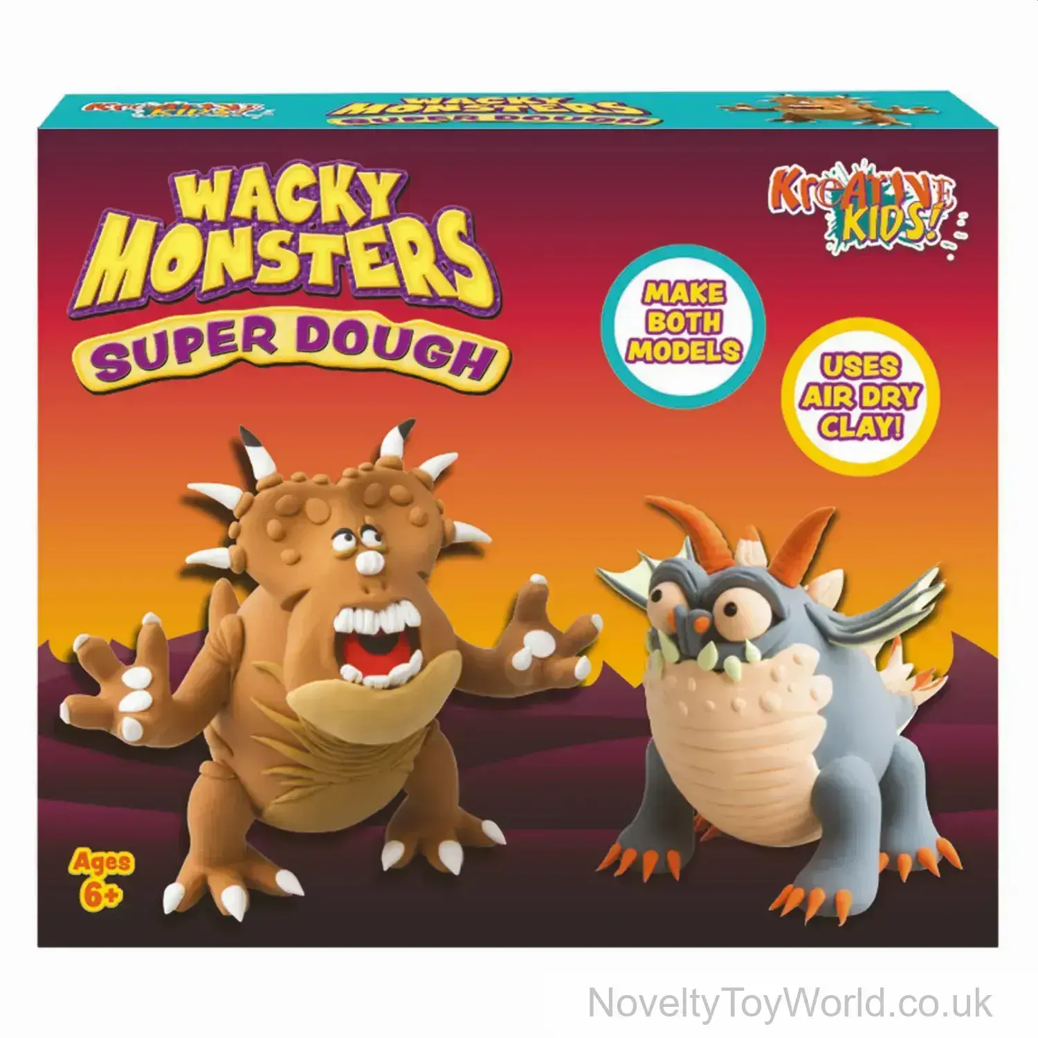 Monster Dough Crafting Set - Make Your Own Wacky Monsters