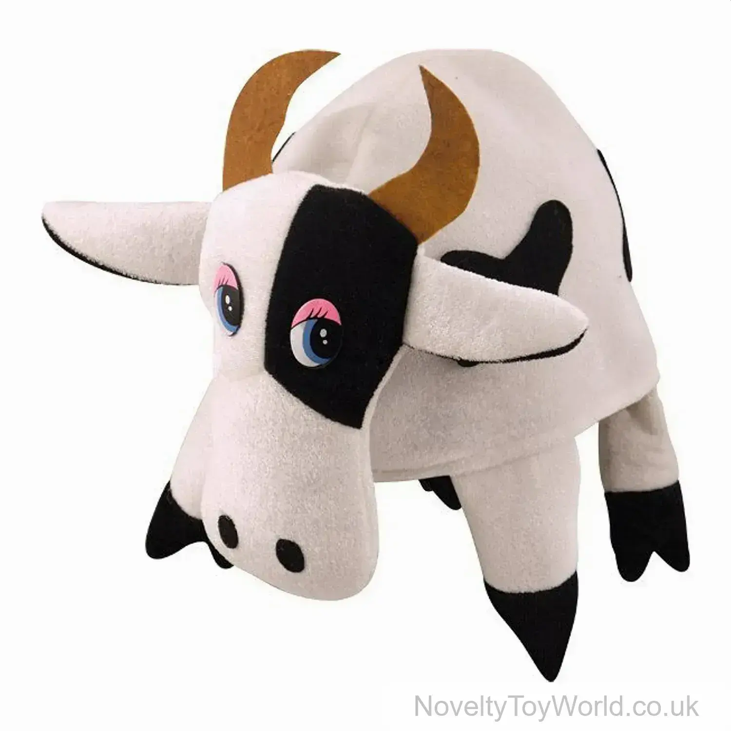 Novelty Fancy Dress Cow Hat - Adult Size