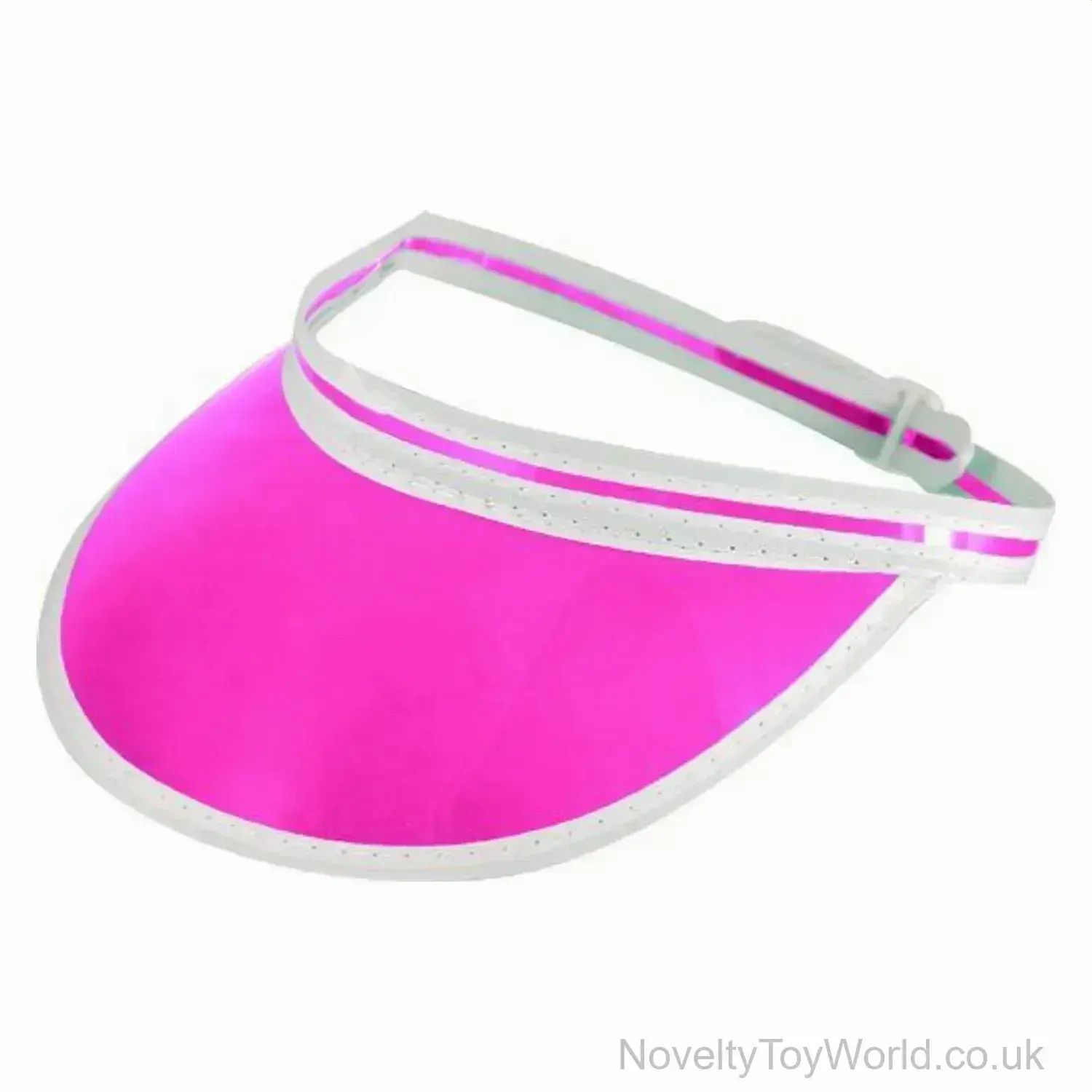 Pink Golf Poker Novelty Visor - Adult