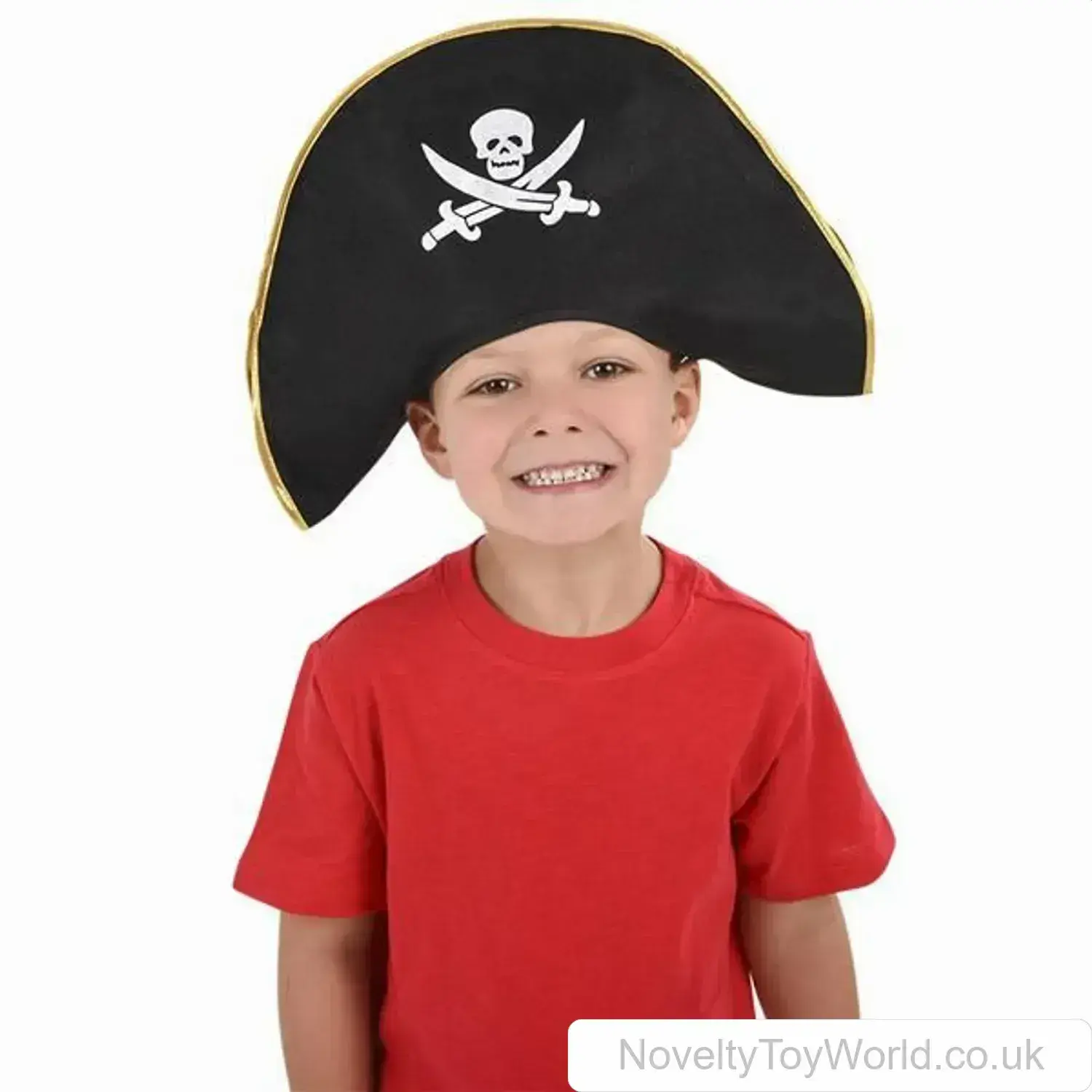 Pirate Skull & Crossbones Felt Hat - Child