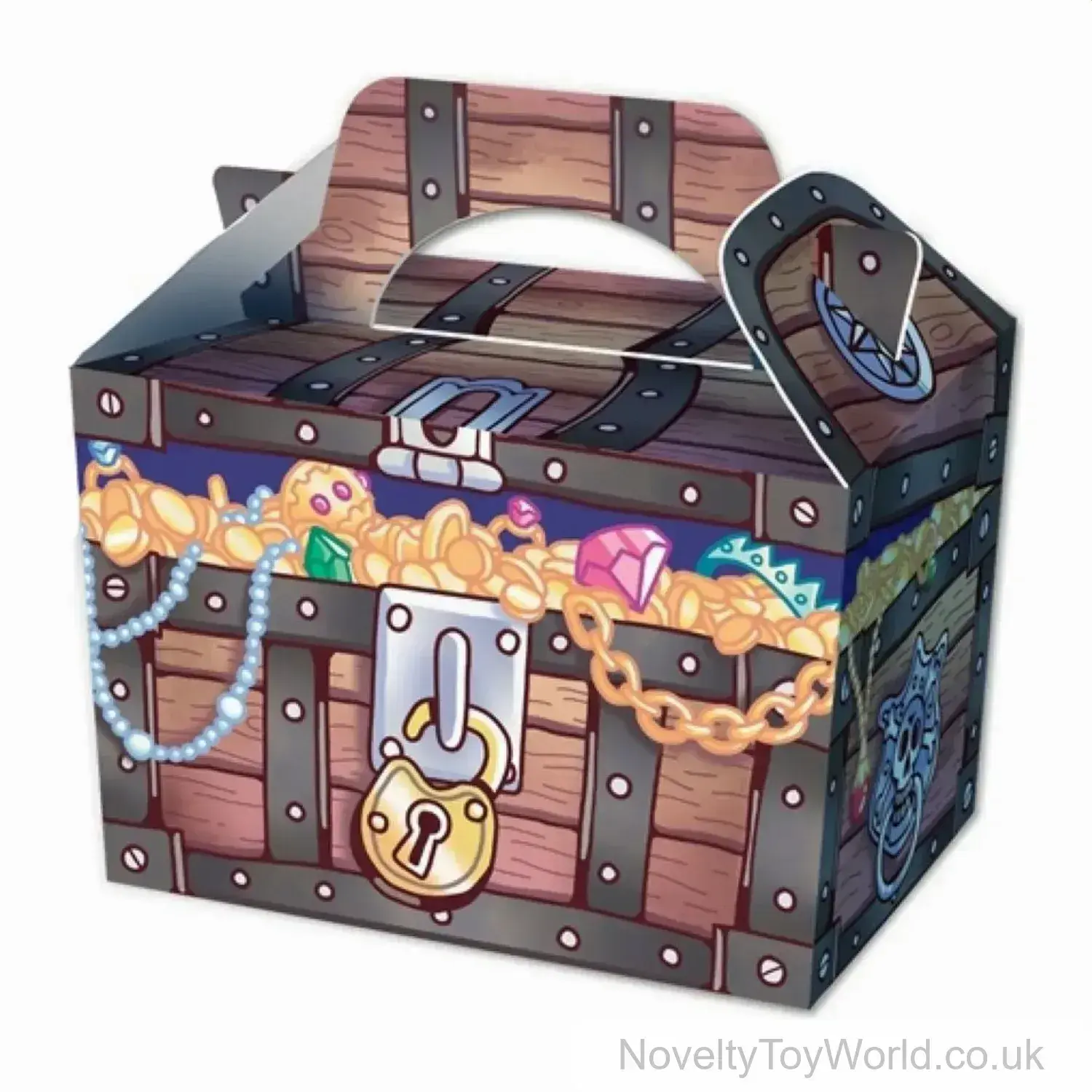 Pirate Treasure Chests Party Treat Boxes (15cm)