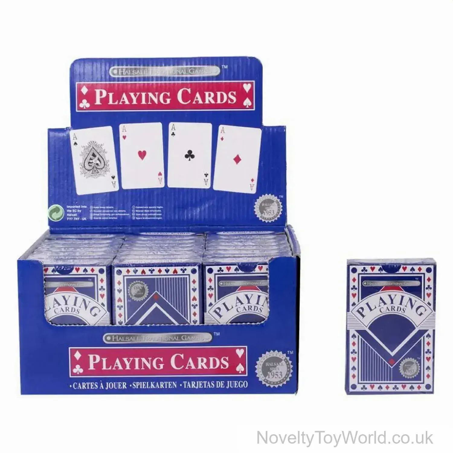 Plastic Coated Regulation Playing Cards - Wholesale Games