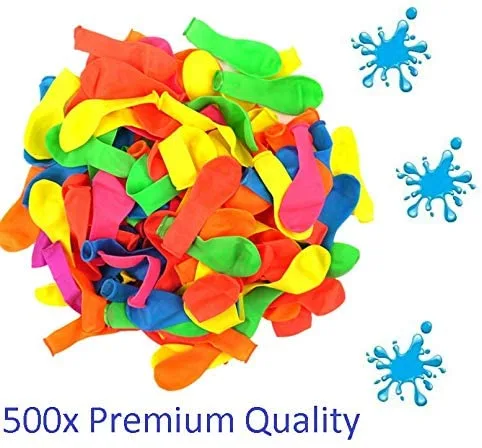500 Premium Water Balloons For Kids : Make a Splash with Summer Fun