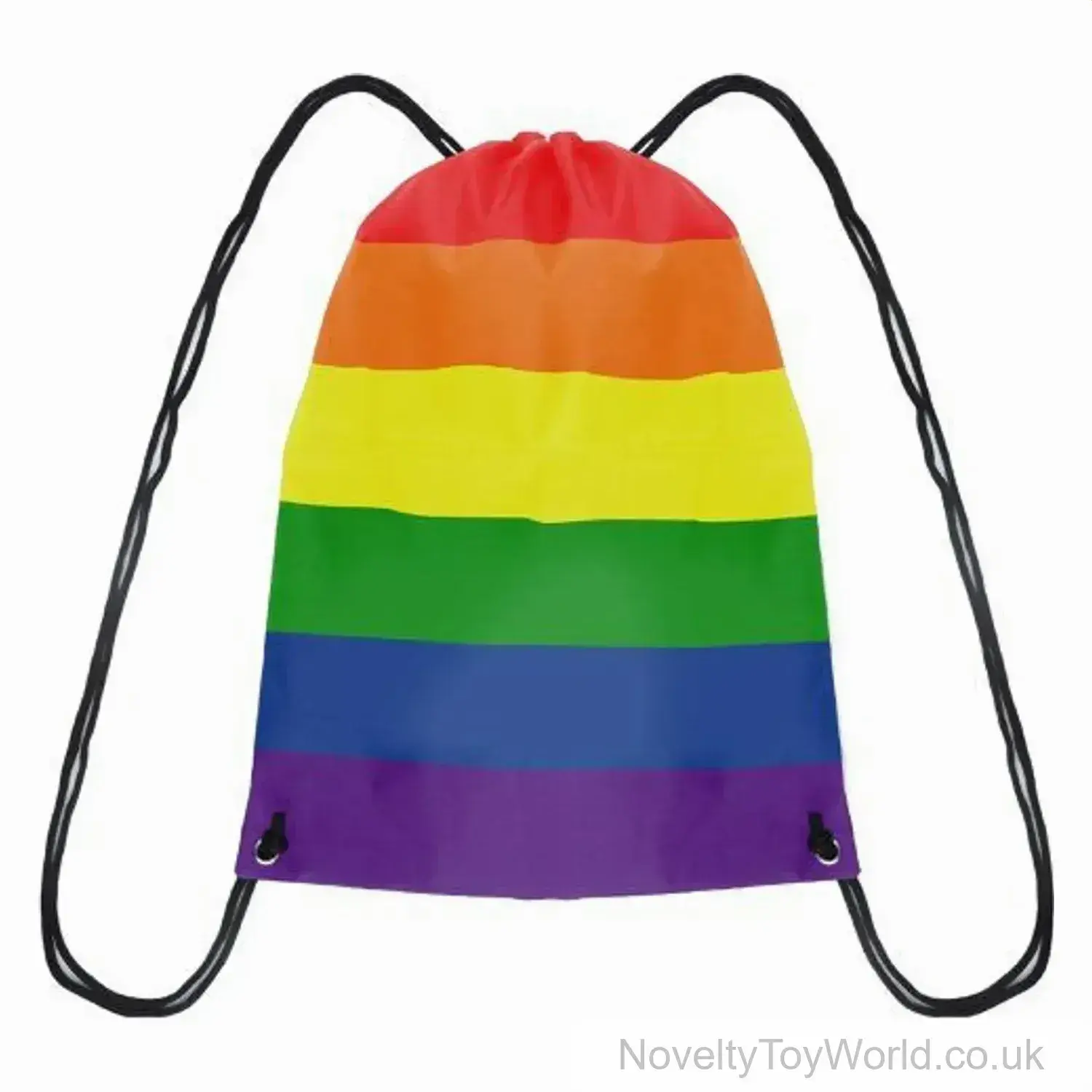 Pride Rainbow Colours Drawstring Bag (40cm)