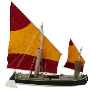 Amati Bragozzo Venetian Fishing Boat