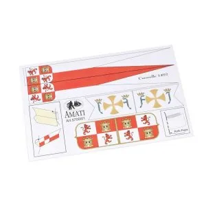 Amati Spanish Caravelle Flag set