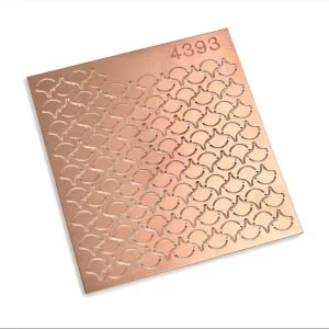 Amati Copper Tiles 5x4mm (100)