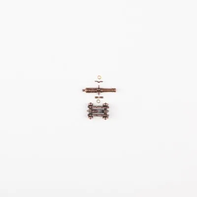 Amati Decorated Cannon With Carriage 30mm