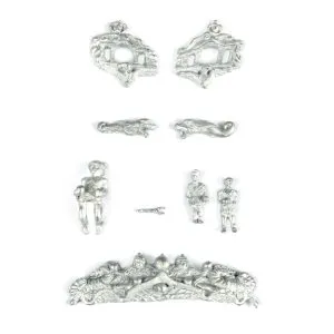 Amati HM Bomb Vessel Granado Cast Decoration Set