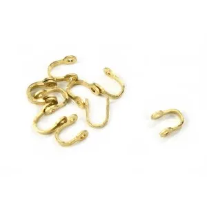 Amati Brass Shackle Without Pin 6 x 4mm (10)