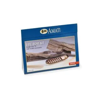 Amati Long Boat With Interior 70mm