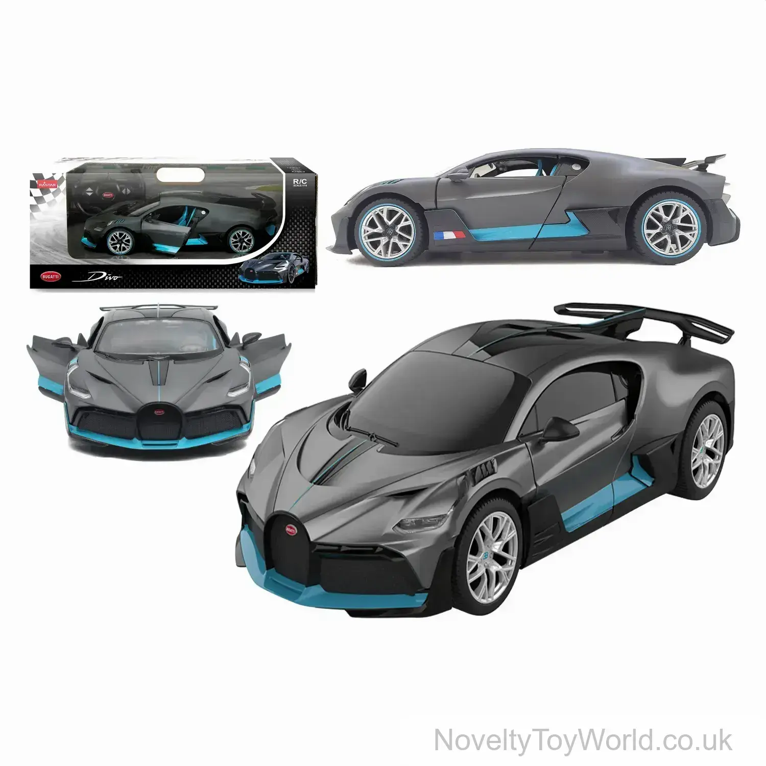 Remote Control Bugatti Divo Hyper Car - 1 to 24 Scale