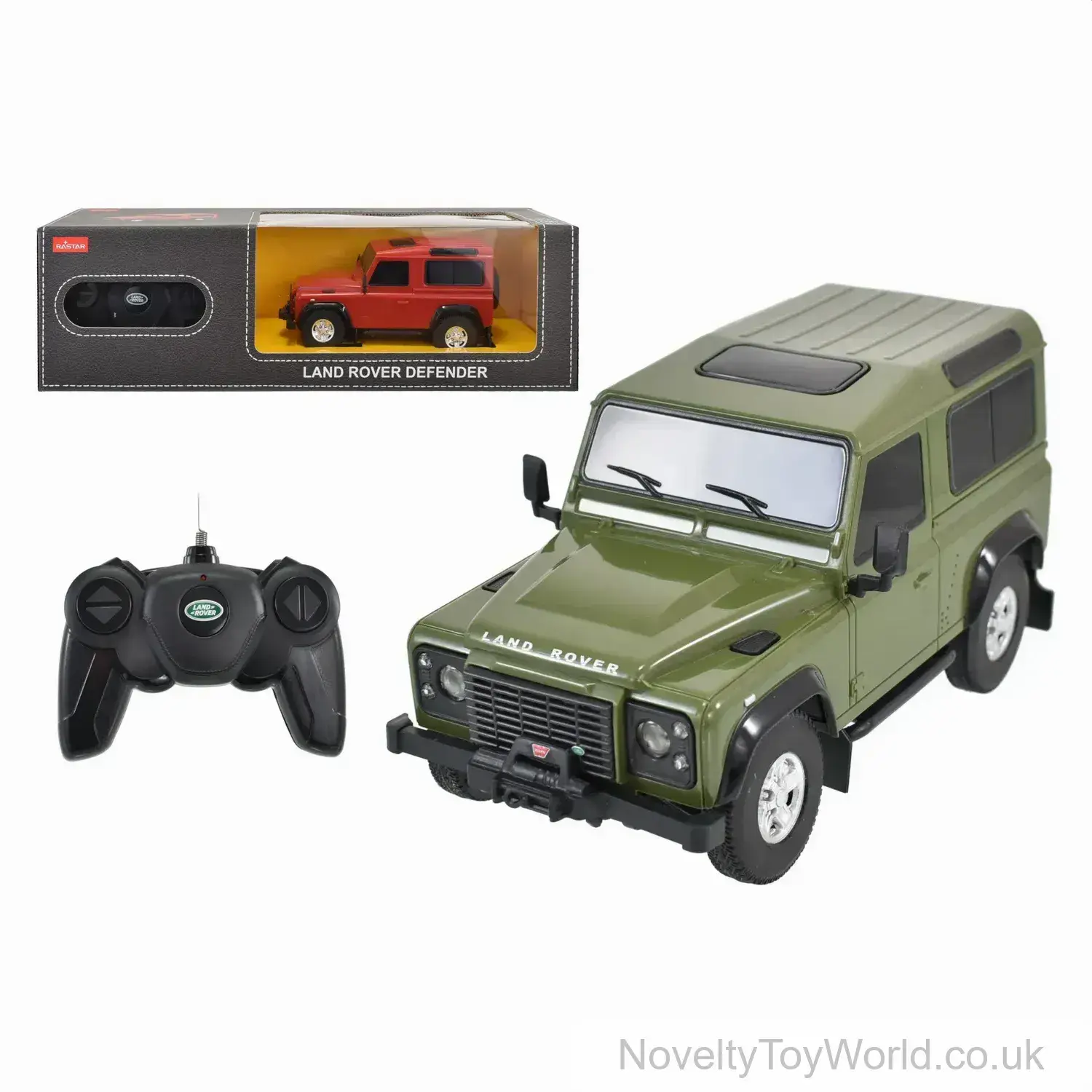 Remote Control Land Rover Defender - 2 Assorted (1 to 24sc)