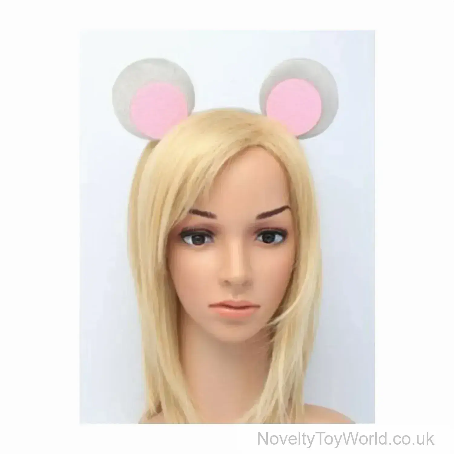 Round Mouse Ears Headband - Animal Fancy Dress