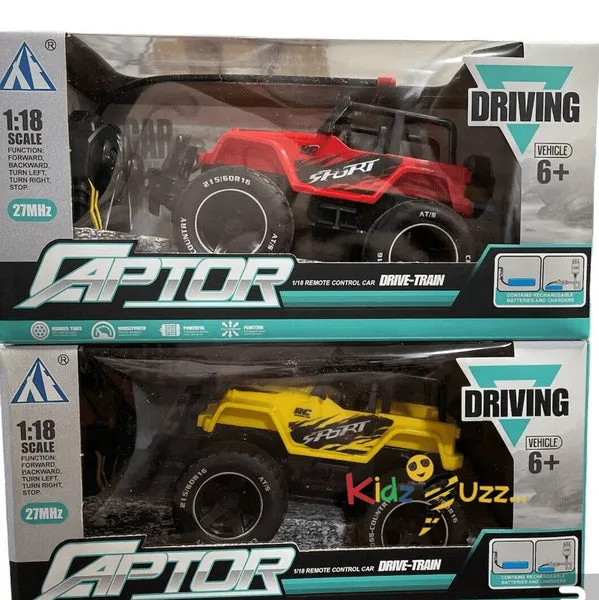 Truck Radio Remote Control Car Rechargeable 1/18 Fast Speed Boxed