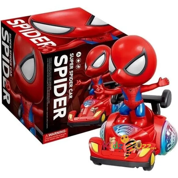SpiderMan Dancing Toy 360° Tumble Stunt Toy Cars
