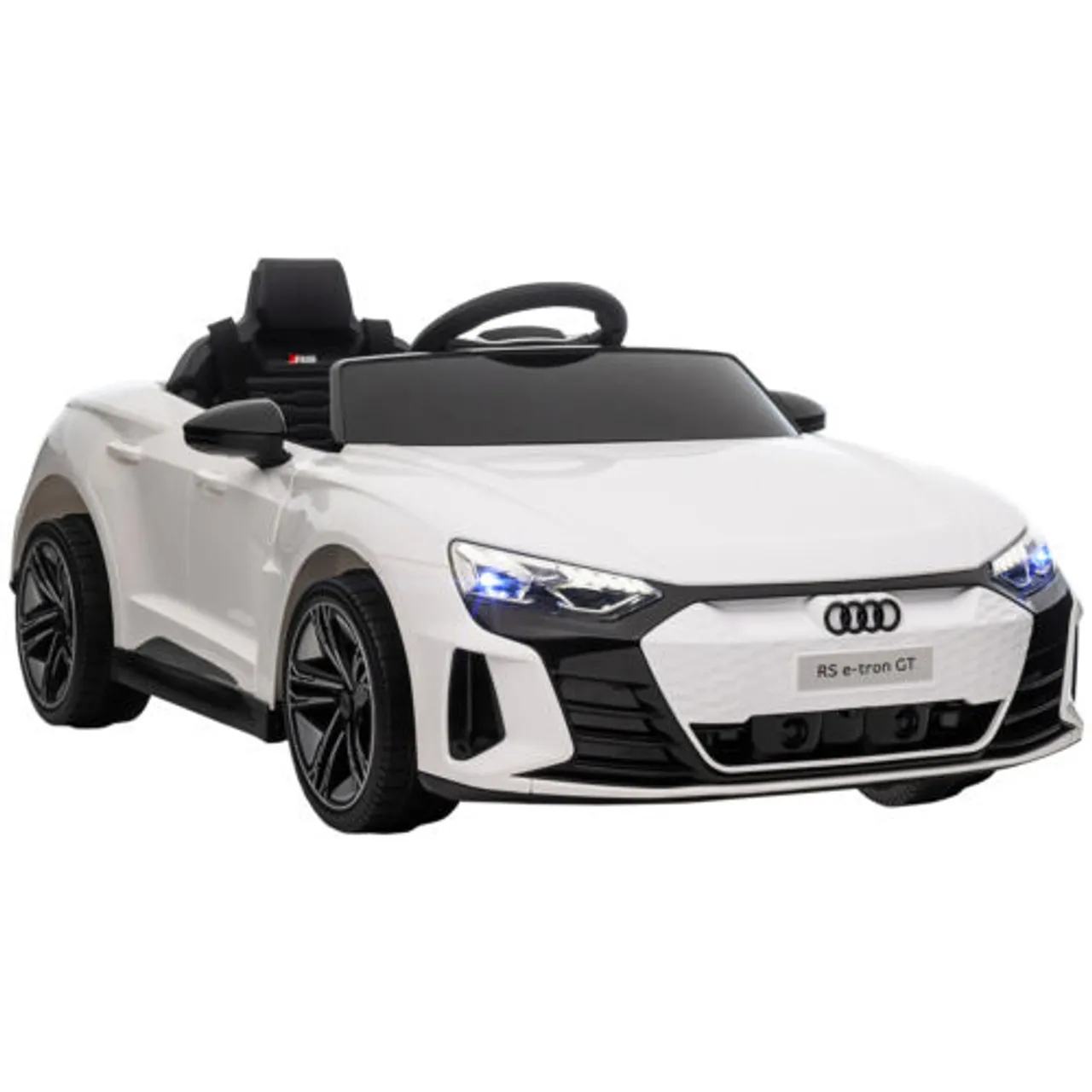 White Official 12V Audi E-Tron Electric Powered SUV for Kids