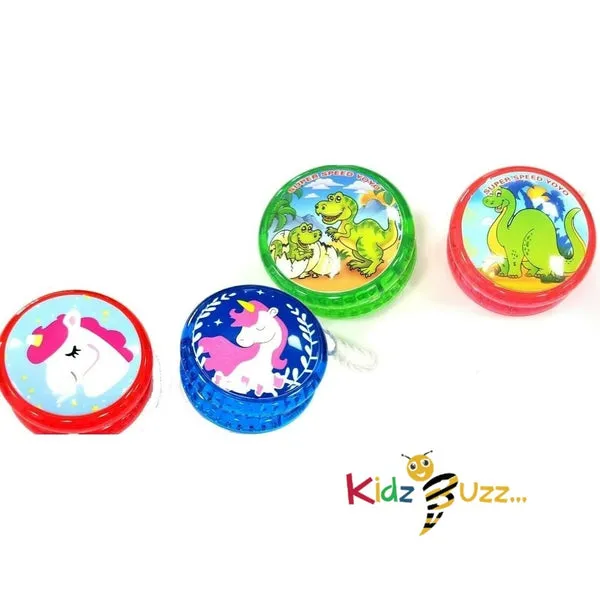 YOYO Trick YO YO Light Up Toy For Kids (PACK OF 3)