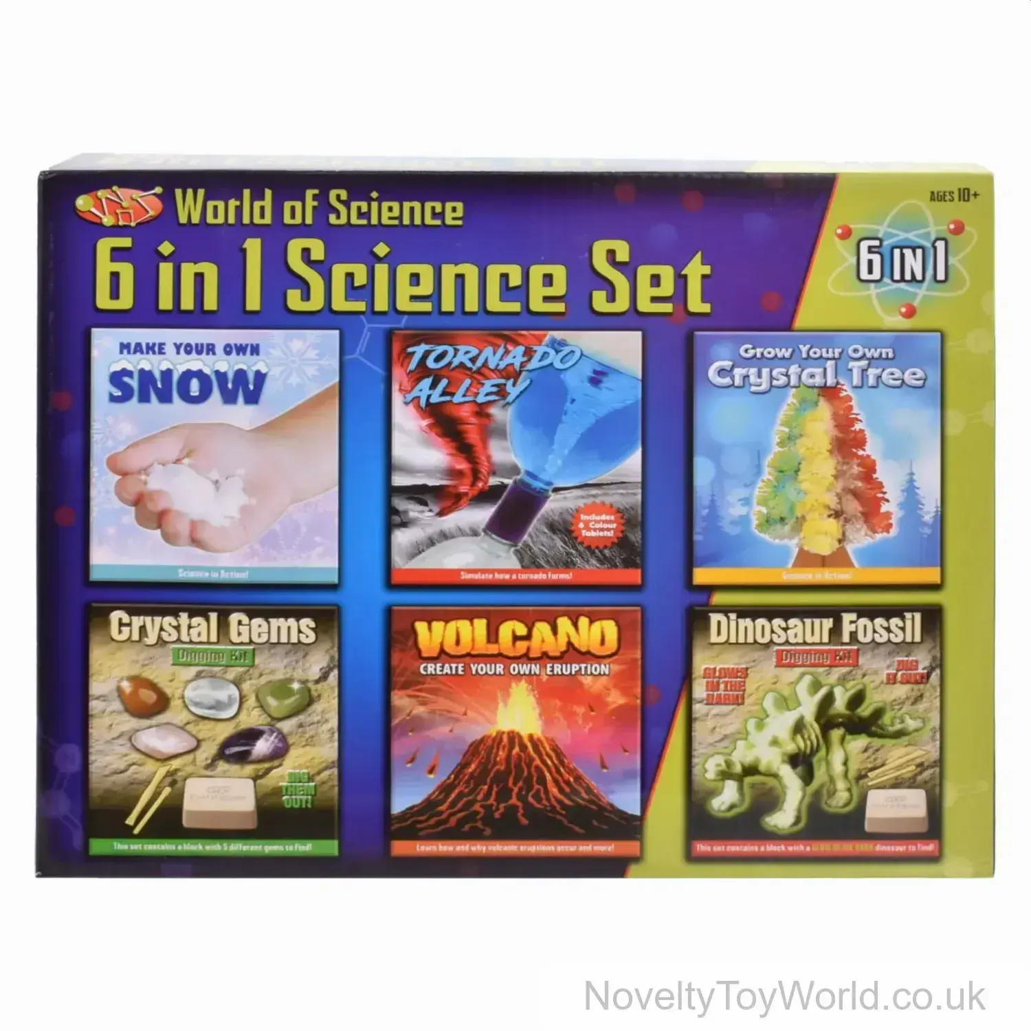 Science Play Set - 6 Experiments for Children