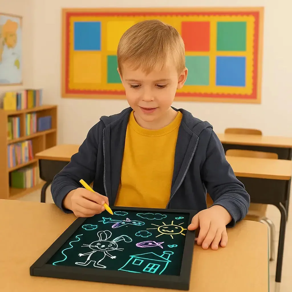 Sensory Illuminated Neon Writing Frame