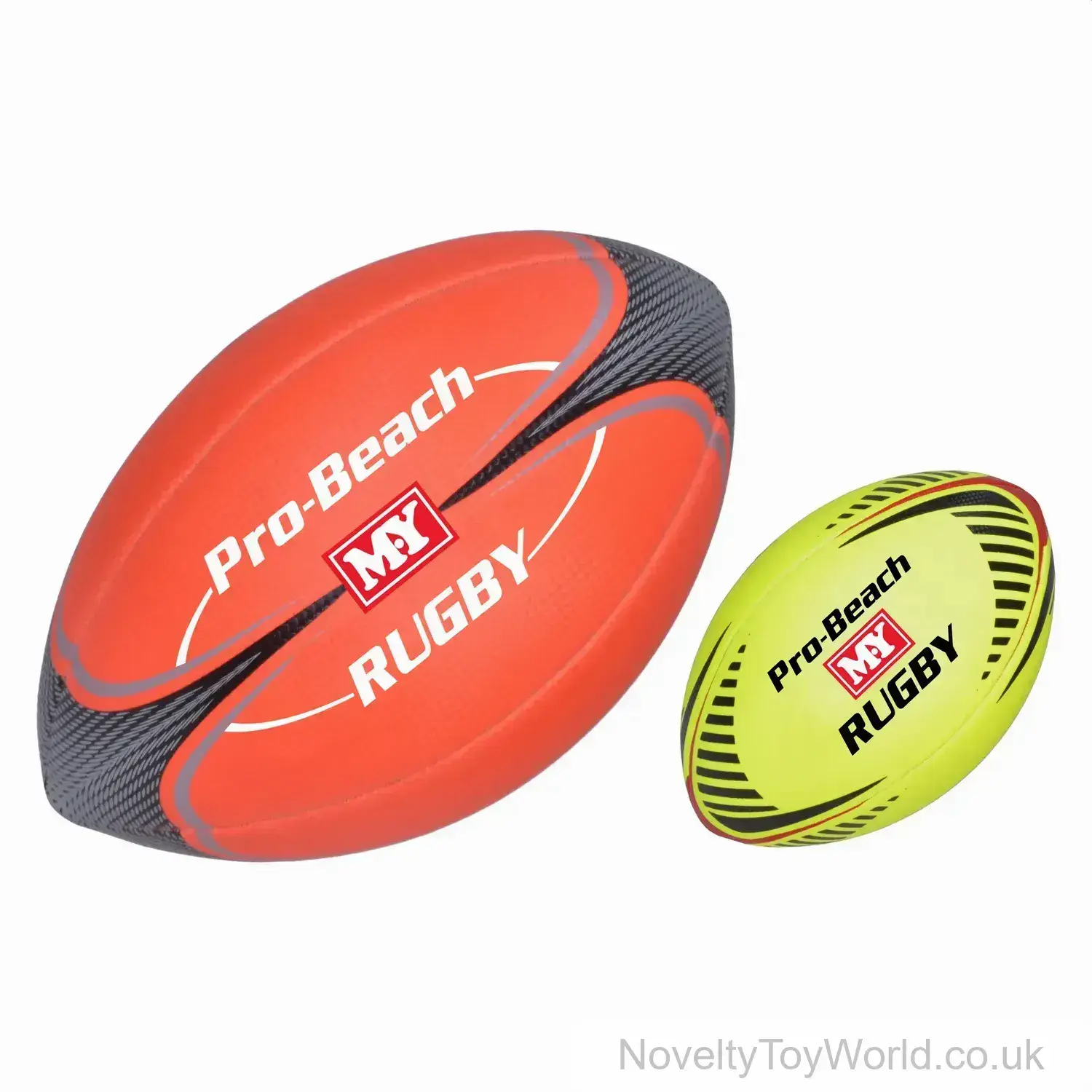 Size 5 Beach Rugby Ball - 2 Assorted Colours