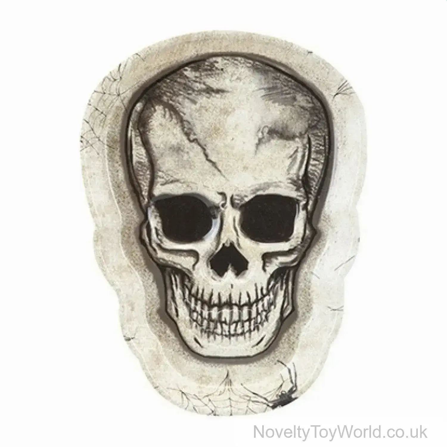 Skull Shaped Sweet Tray For Parties