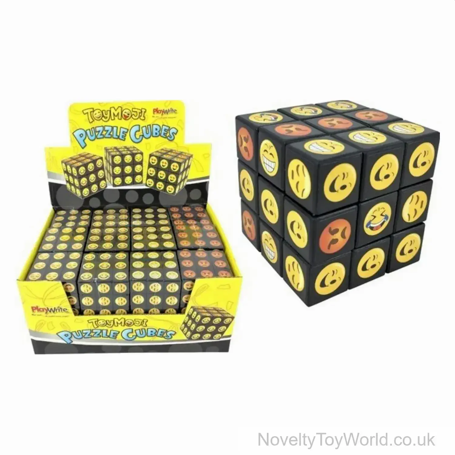 Smile Face Puzzle Cube (5.5cm)