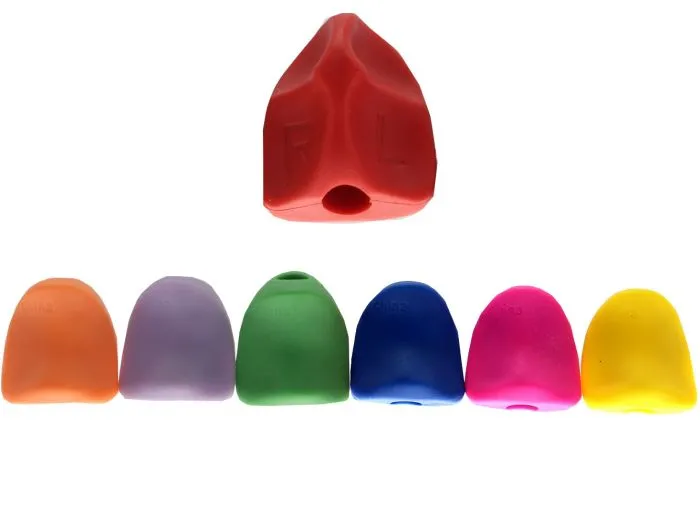Pencil grips, suitable for use with standard pencil, solo grip shape, assorted Colours