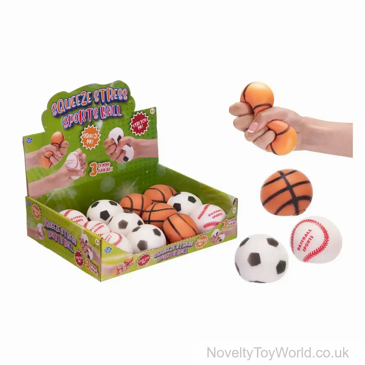 Sports Ball Squeezy Ball (6.5cm)
