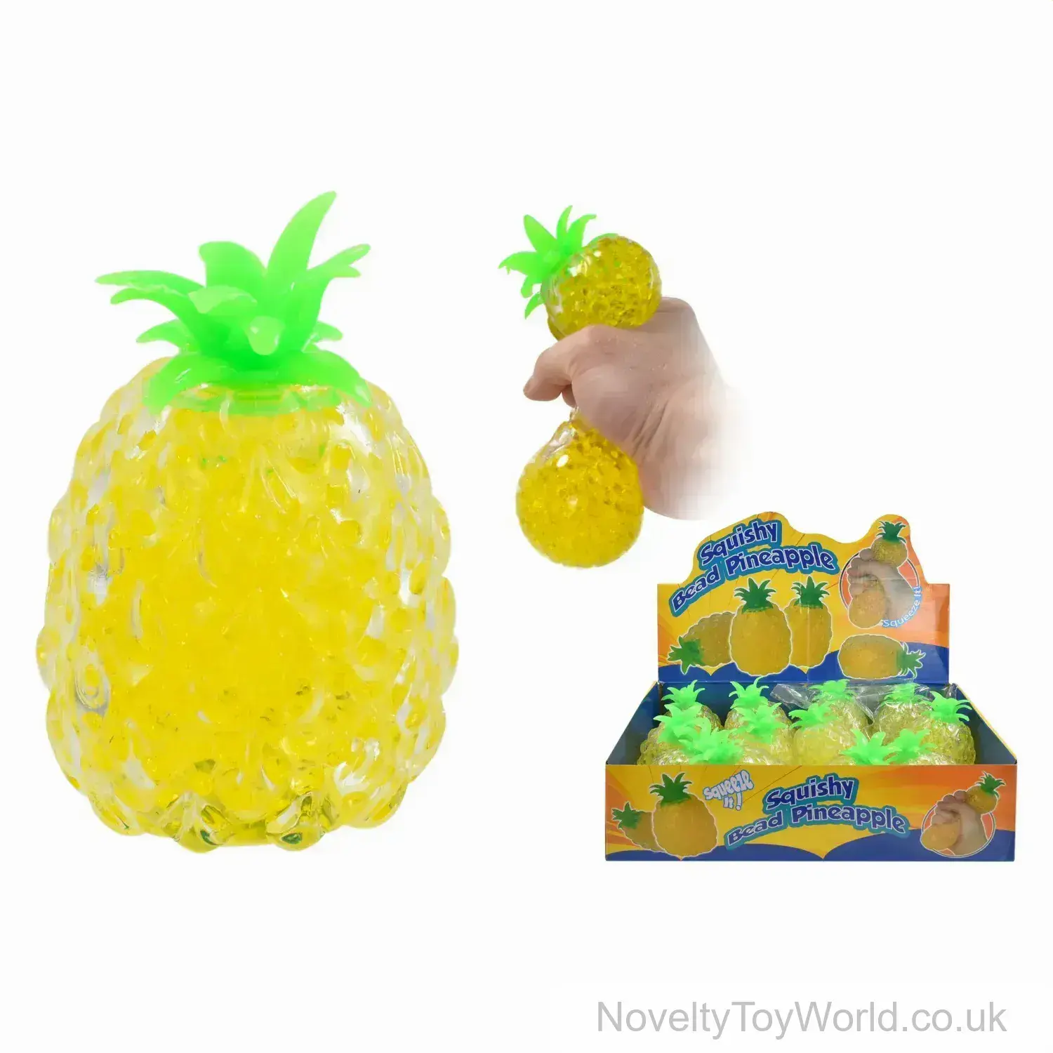 Squishy Squeezy Pineapple Stress Toy
