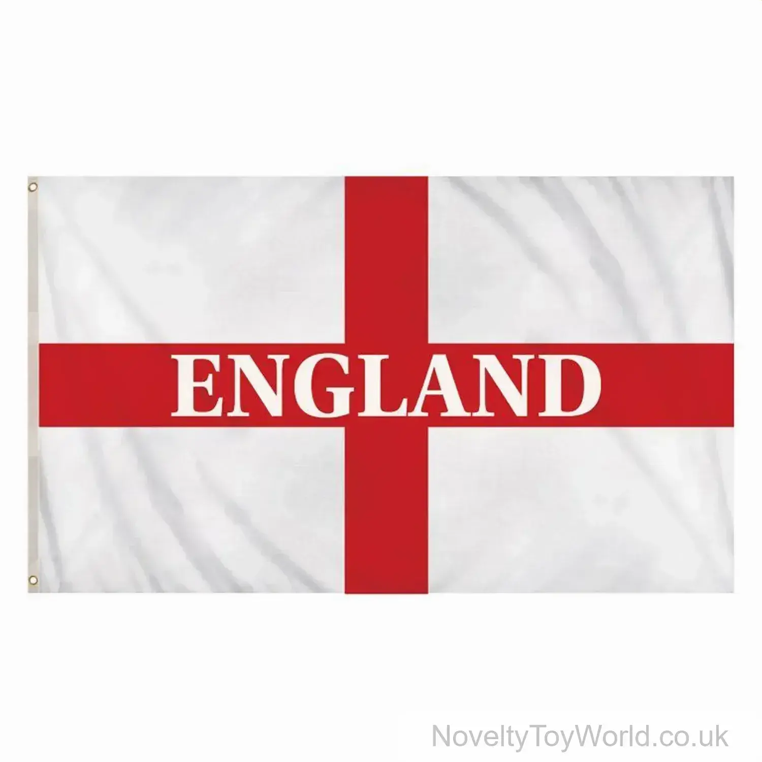 St George's England Flag - Polyester & Eyelets (5ft x 3ft)