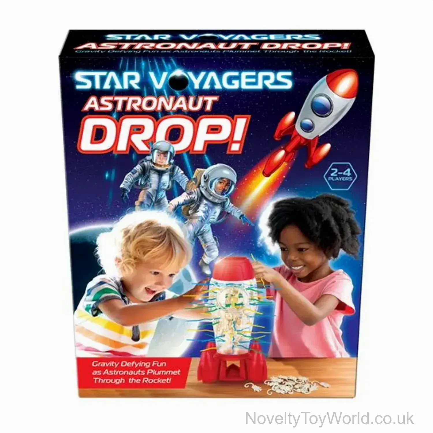 Star Voyagers Astronaut Drop - 2 to 4 Player Game