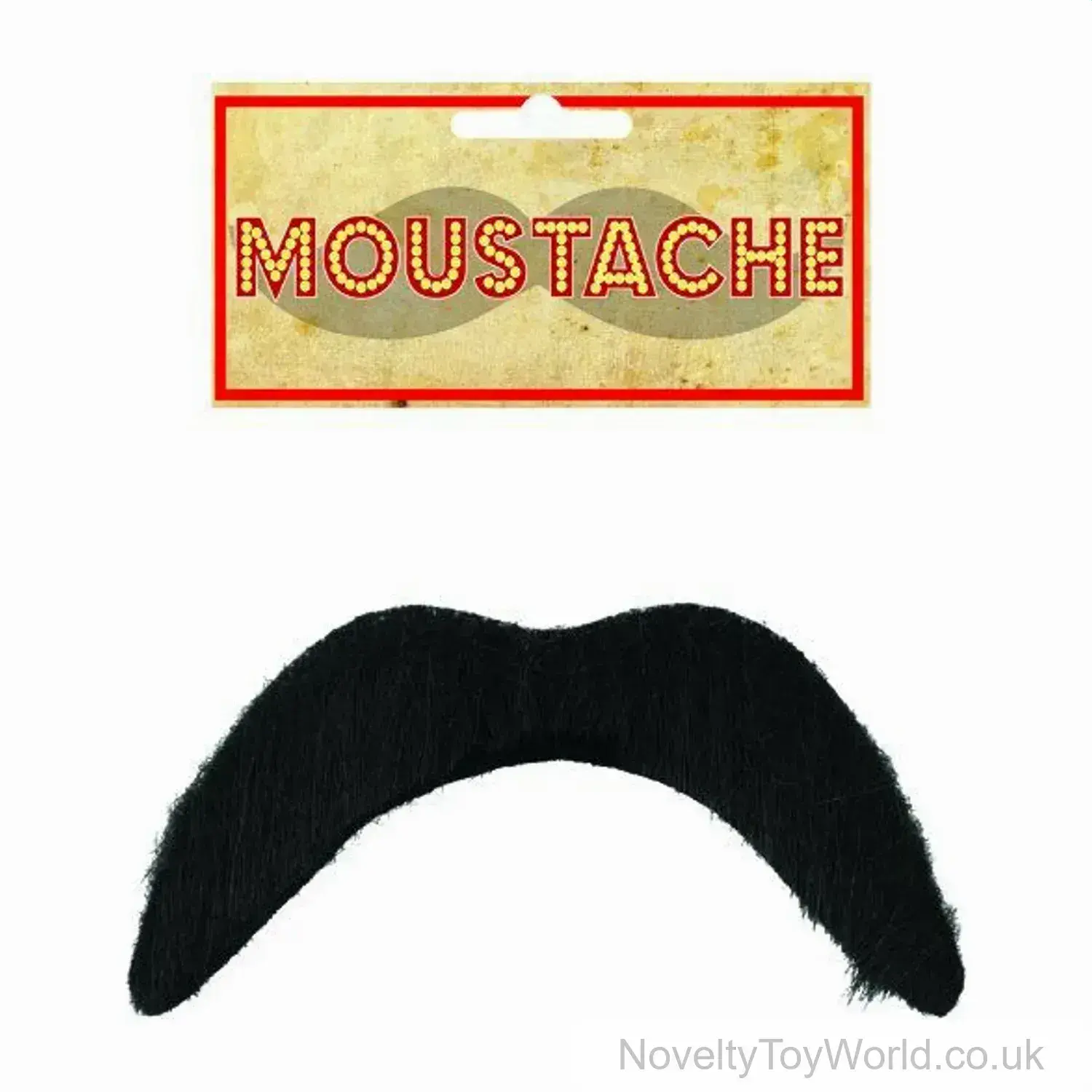 Stick on Fancy Dress Handlebar Moustache