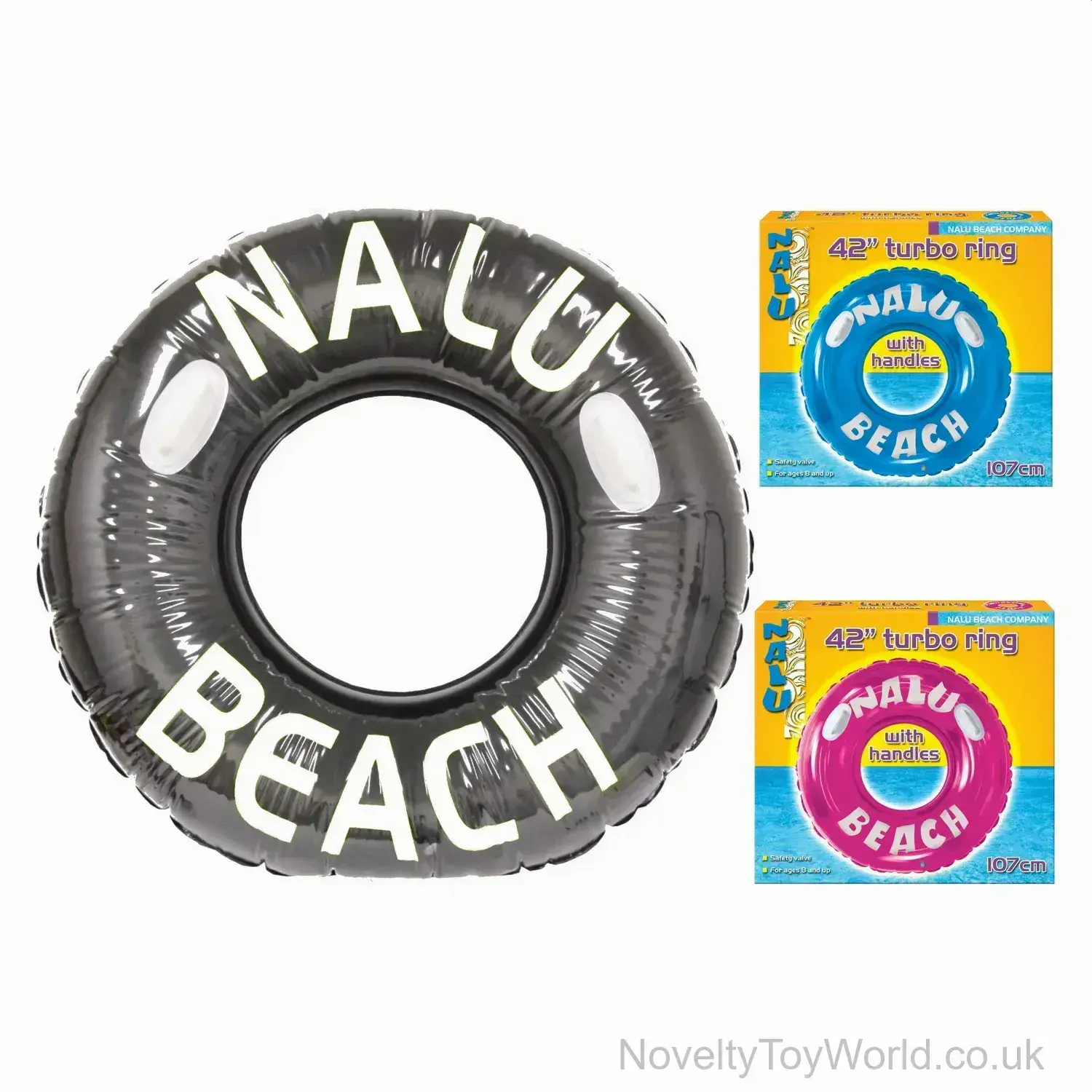 Swim Ring Inflatable Tube - 3 Colours (106cm)