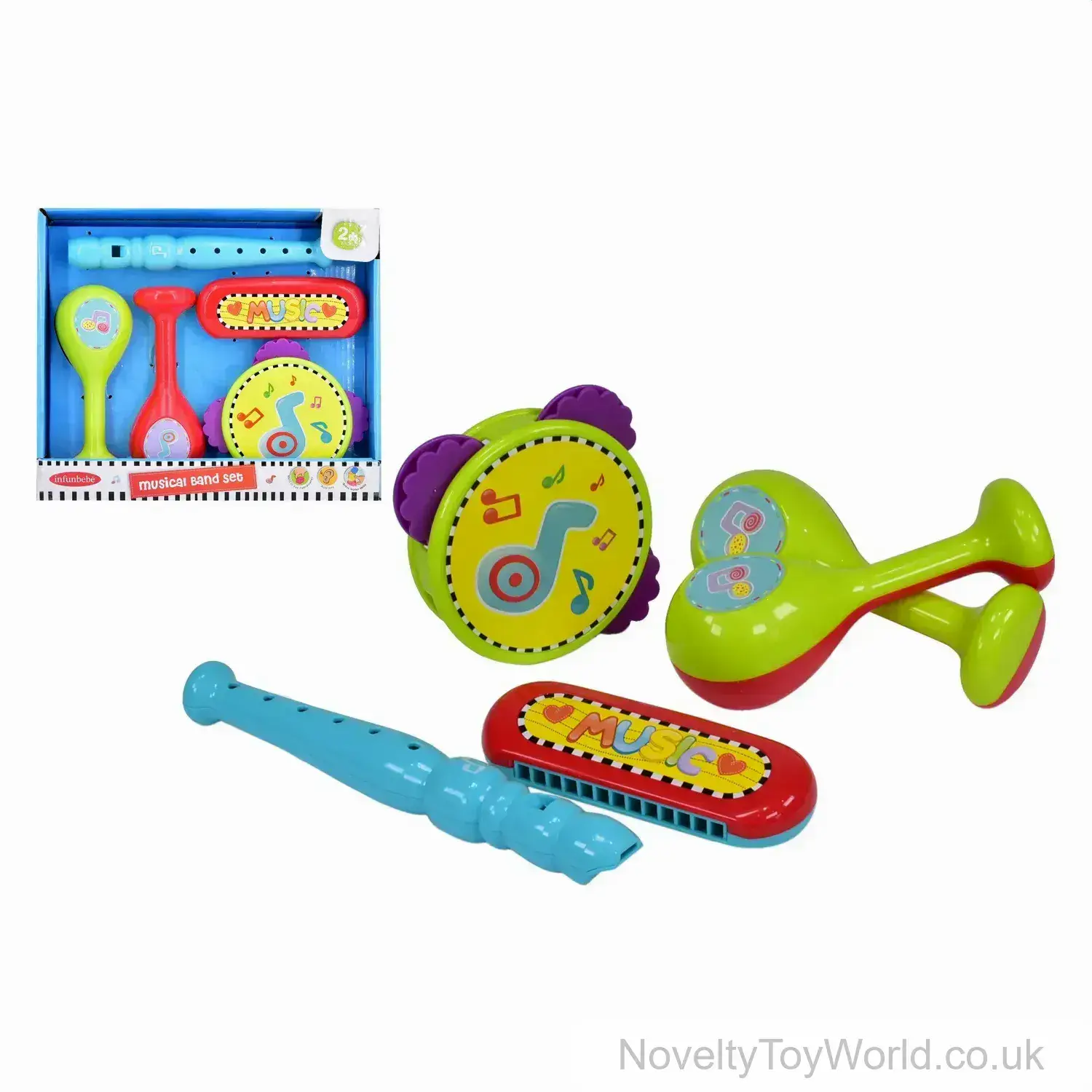 Toddler Musical 5 Piece Set - Ages 2+
