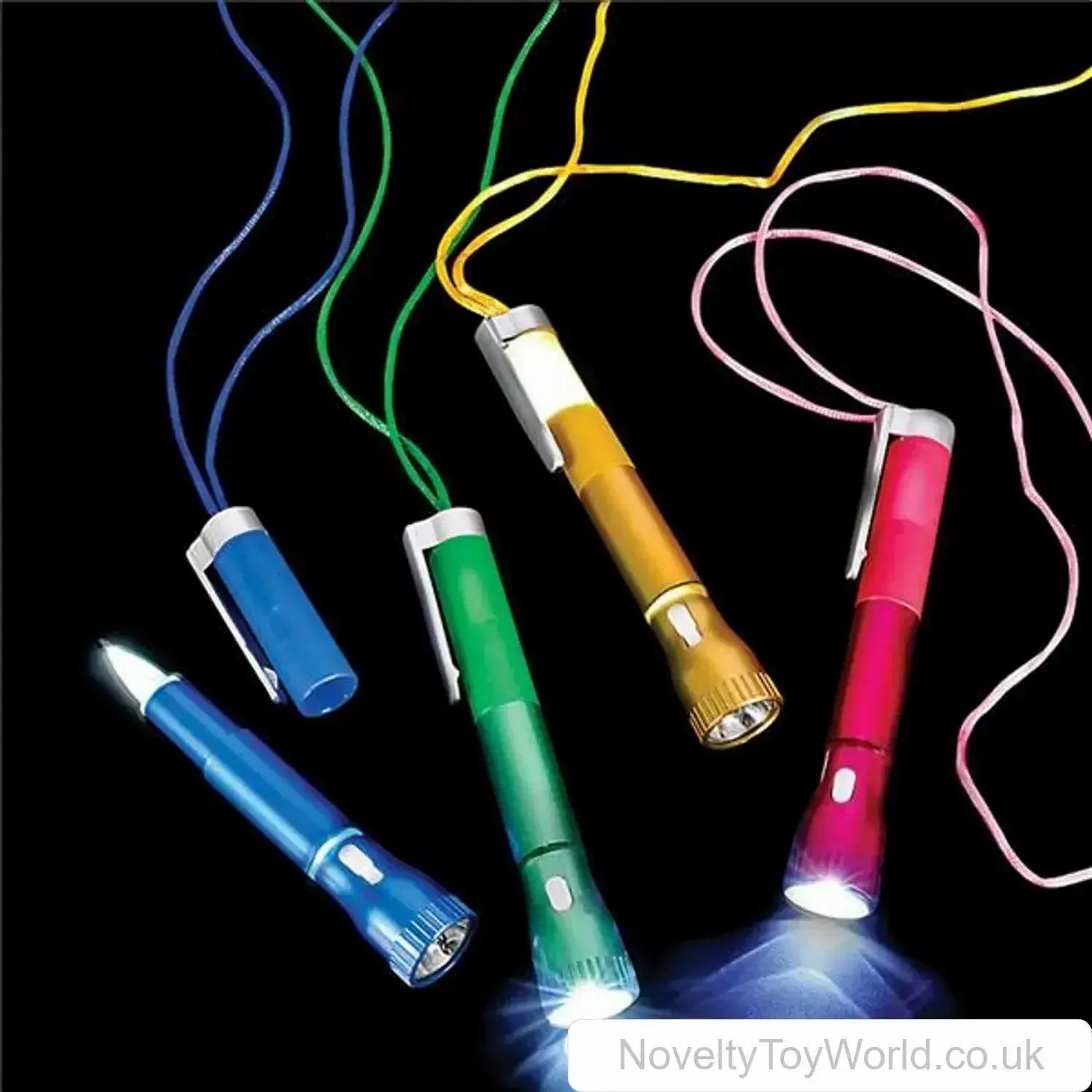 Torch Flashlight Pen Necklace (12cm)