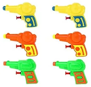 6 Mini Water Gun for Kids & Toddlers : Make a Splash with Water Pistol for Boys