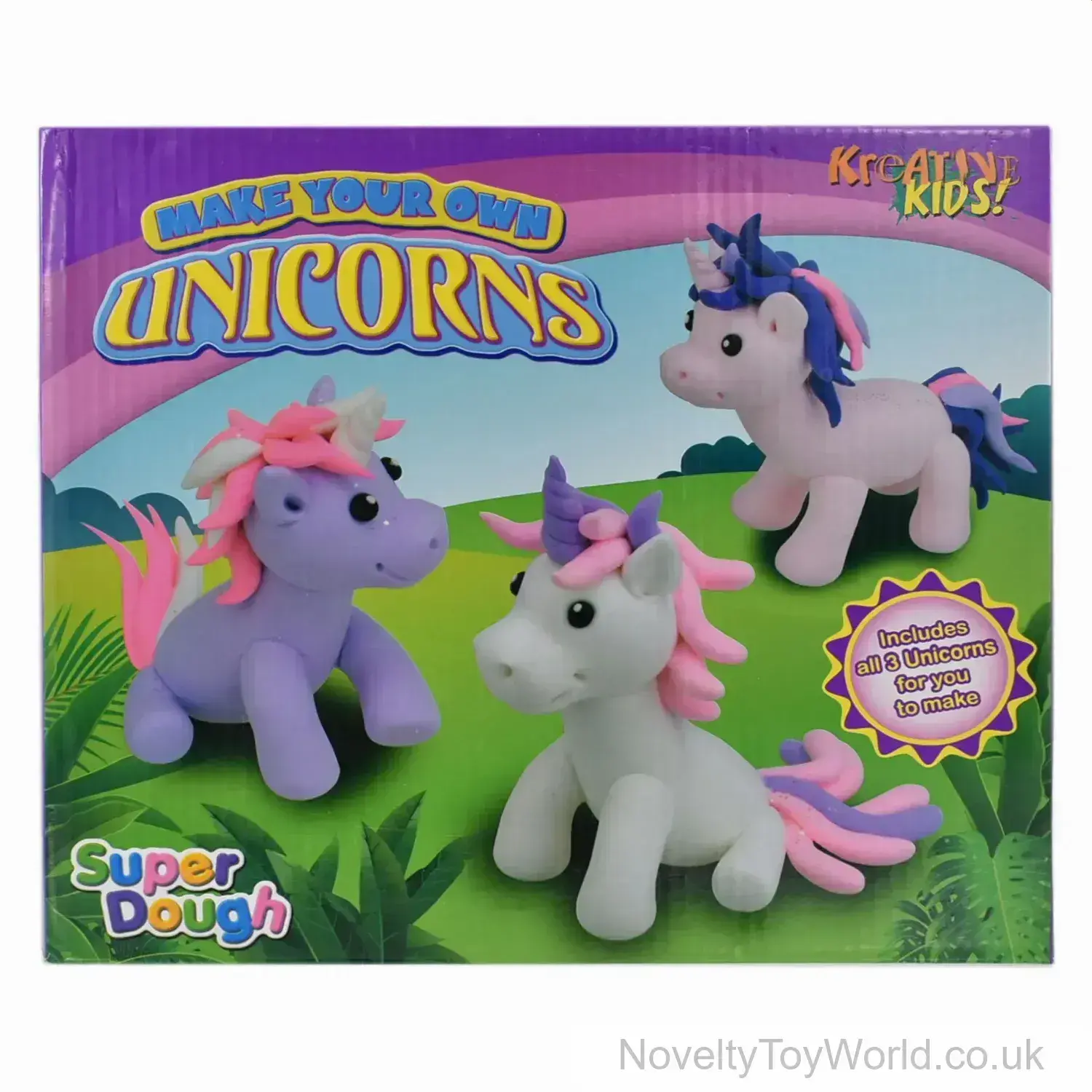 Unicorn Dough Crafting Set - Make Your Own Unicorns