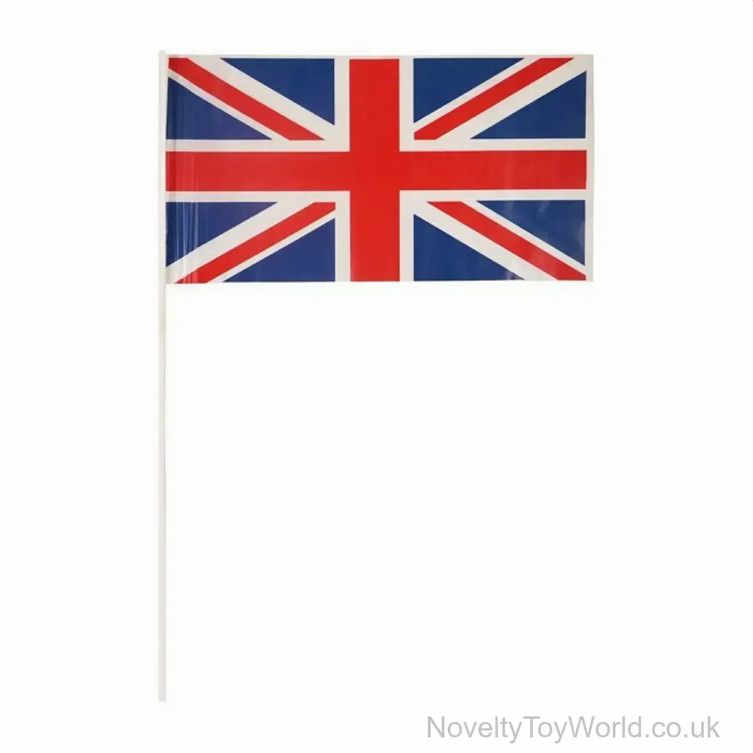Union Jack Plastic Handheld Flag - 29cm