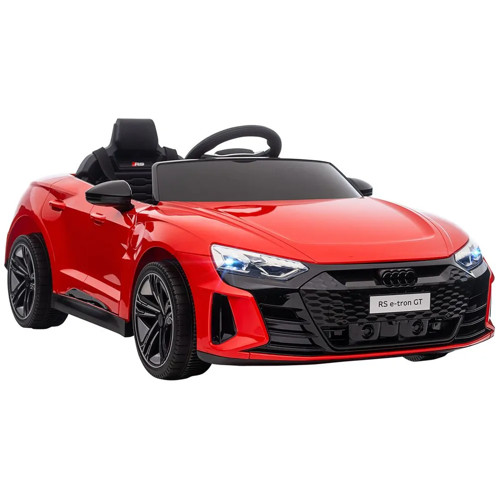 Audi RS e-tron GT Licensed 12V Kids Electric Ride on with Remote RED