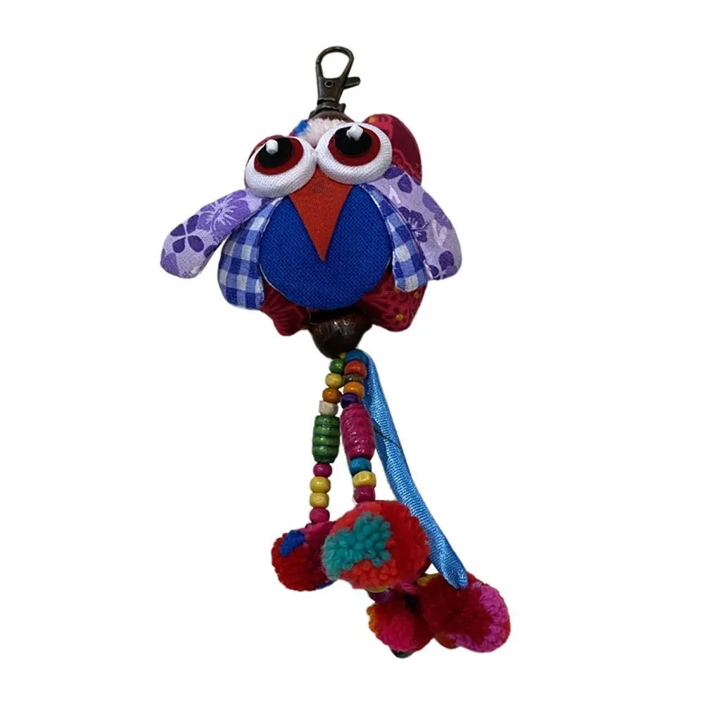 Animal Plush Bag Tag Keychain 15cm