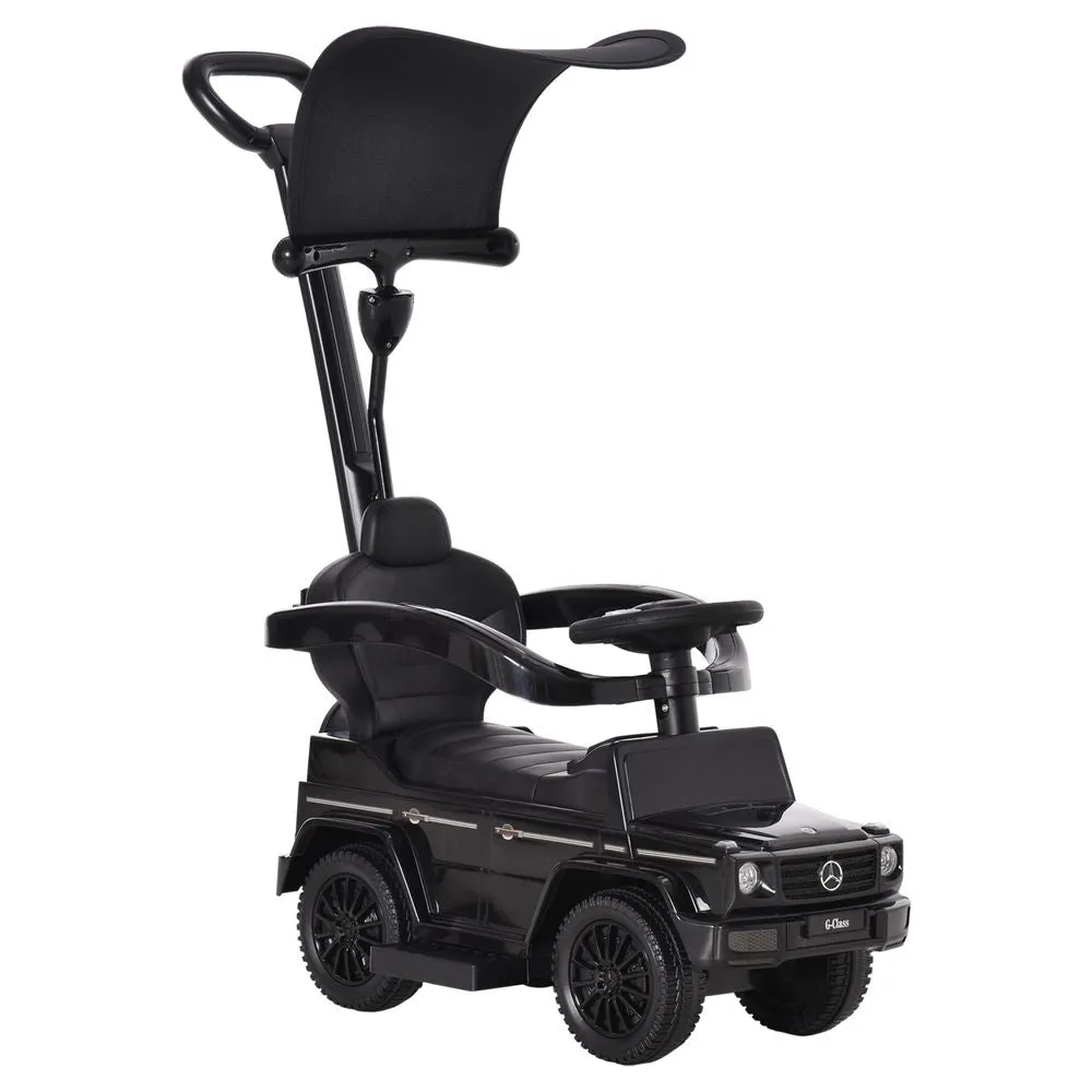 Mercedes Benz G350 Ride-on Sliding Car Floor Slider Stroller Kids Vehicle Black