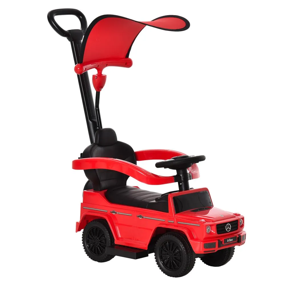 Mercedes Benz G350 Ride-on Sliding Car Floor Slider Stroller Kids Vehicle RED