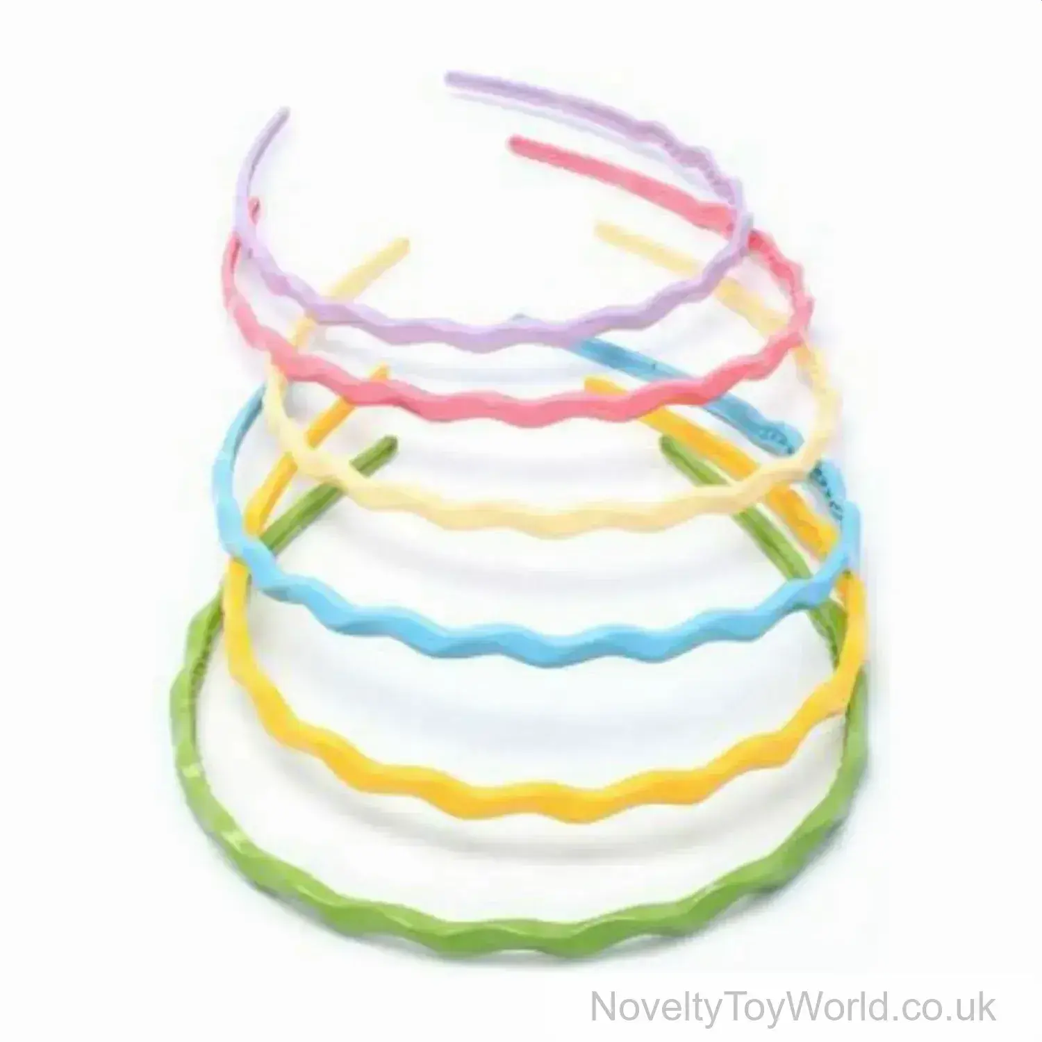 Wavy Plastic Aliceband For Girls (5mm)