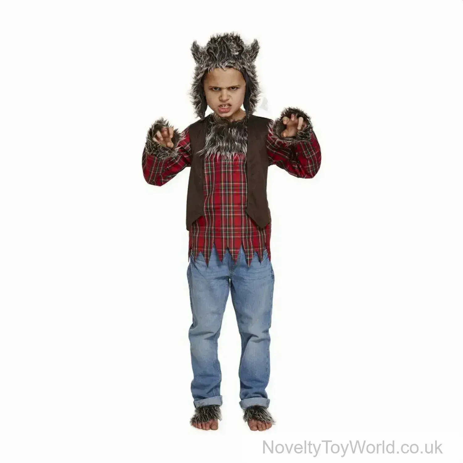 Werewolf Fancy Dress Costume for Children (Age 7-9)