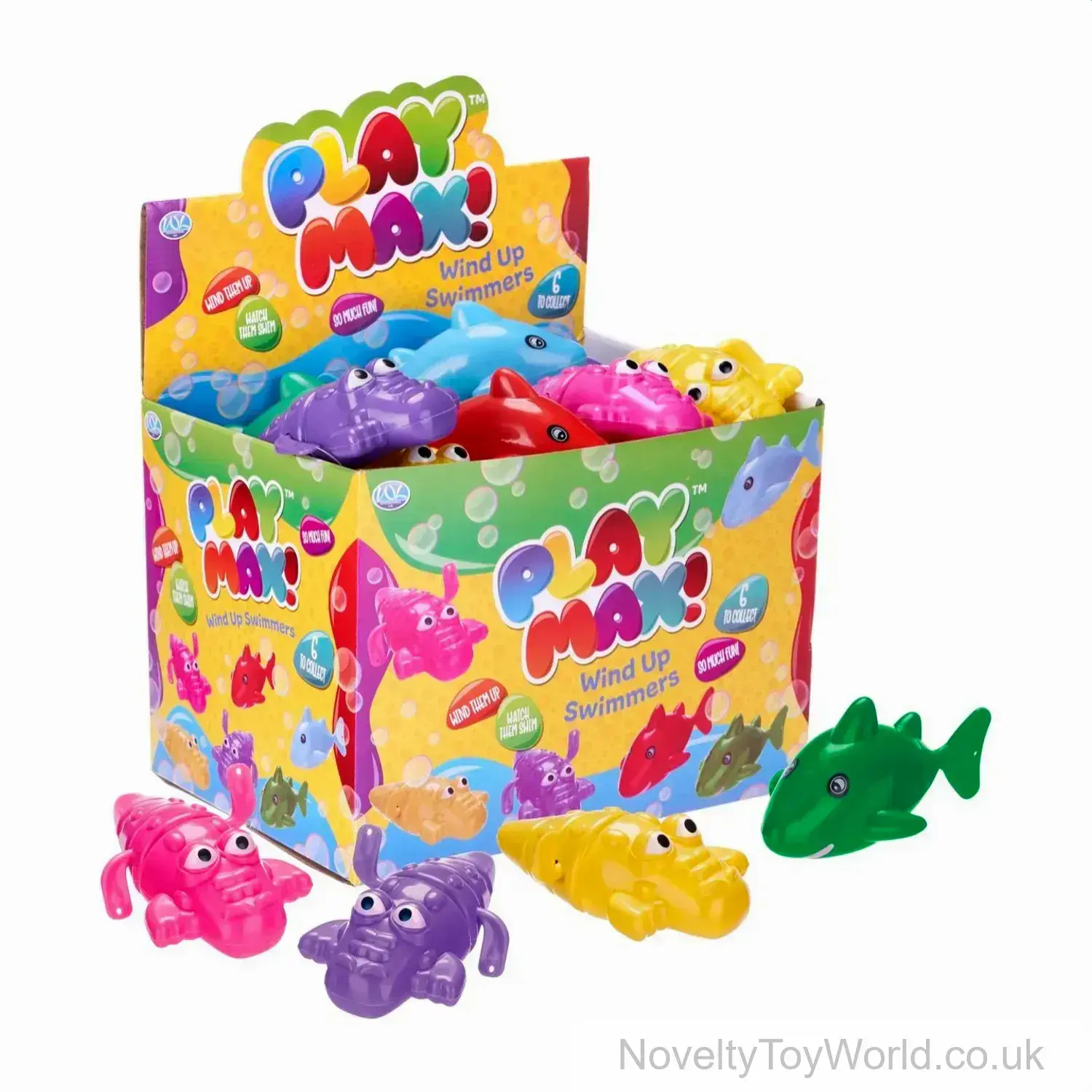 Wind Up Sea Animal Swimmer - 6 Assorted