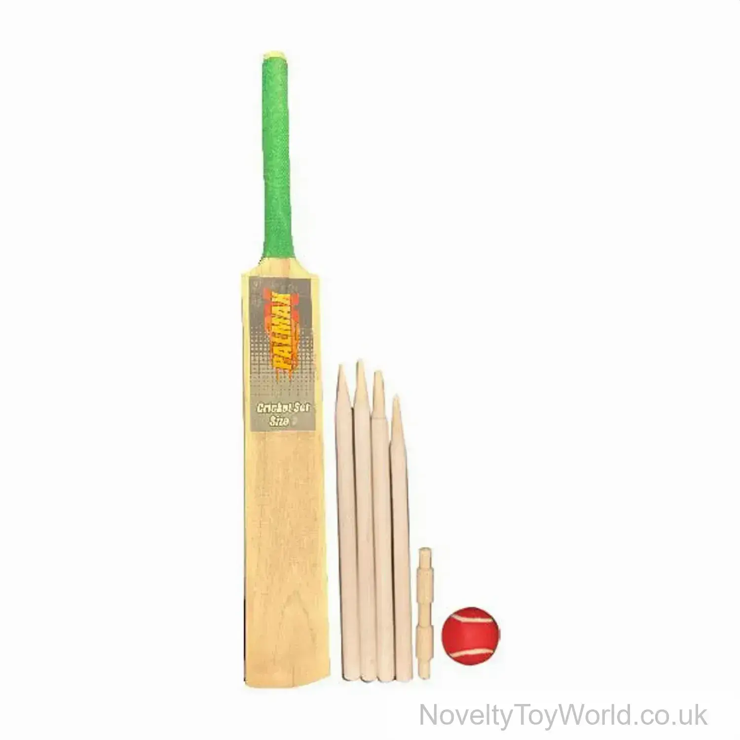 Wooden Cricket Bat Set - Size 5